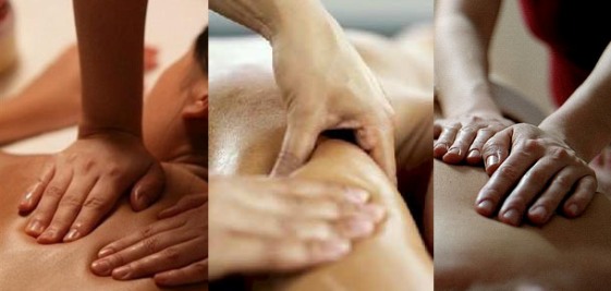 Процесс расслабляющего массажа